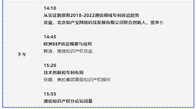 第二届知识产权行业论坛将于3月15-17日举办，报名截止本周五！