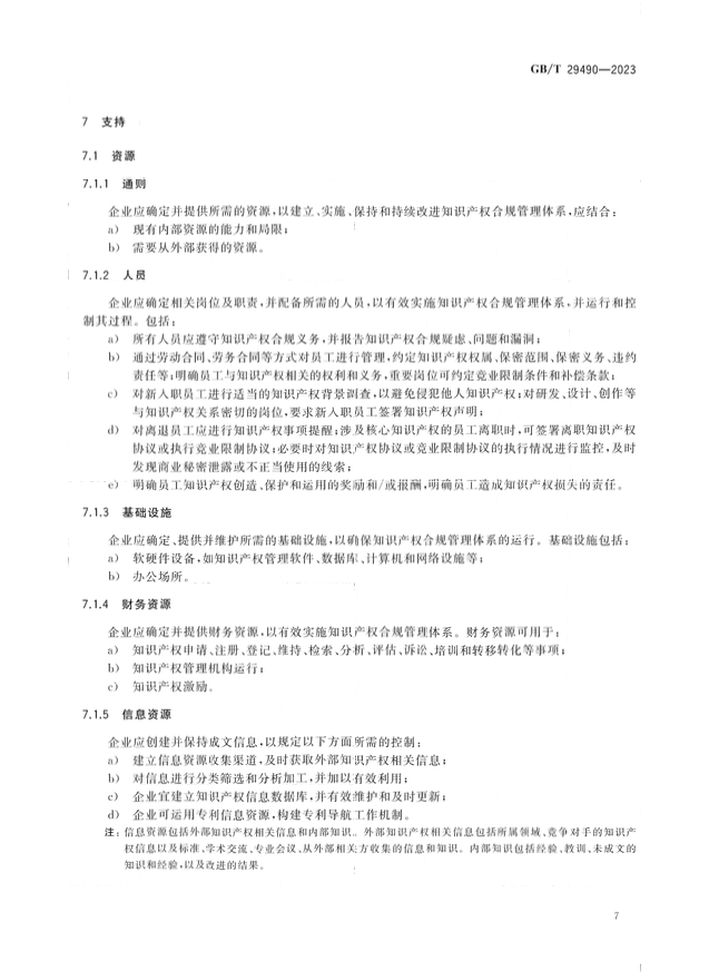 2024.1.1日起！《企业知识产权合规管理体系 要求》（GB/T 29490-2023）国家标准实施