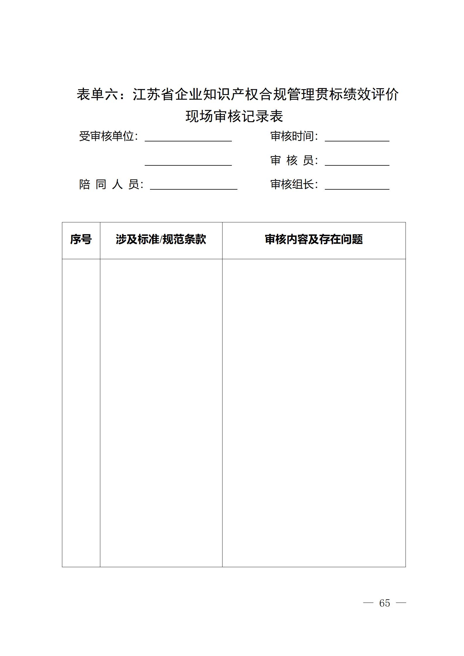 《江苏省企业知识产权管理贯标绩效评价工作指南（2024）》全文发布！