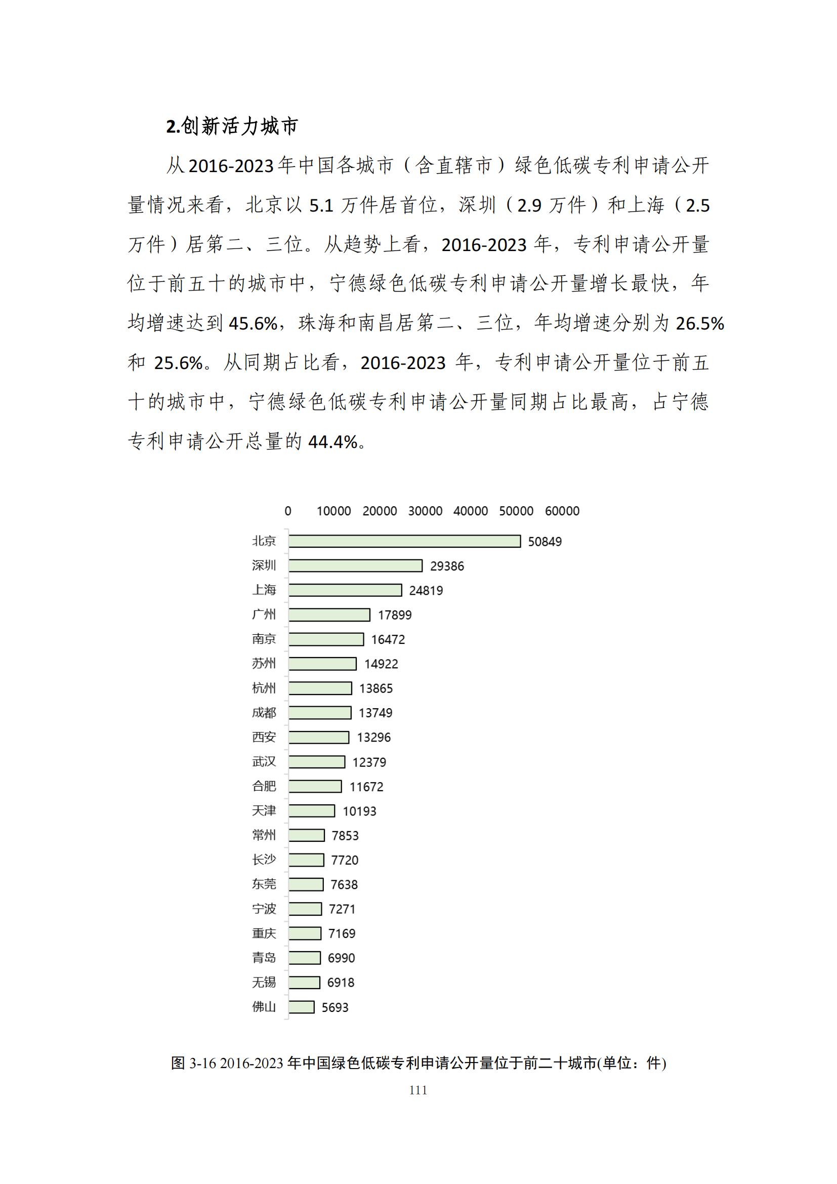 《绿色低碳专利统计分析报告（2024）》中英文版全文发布！