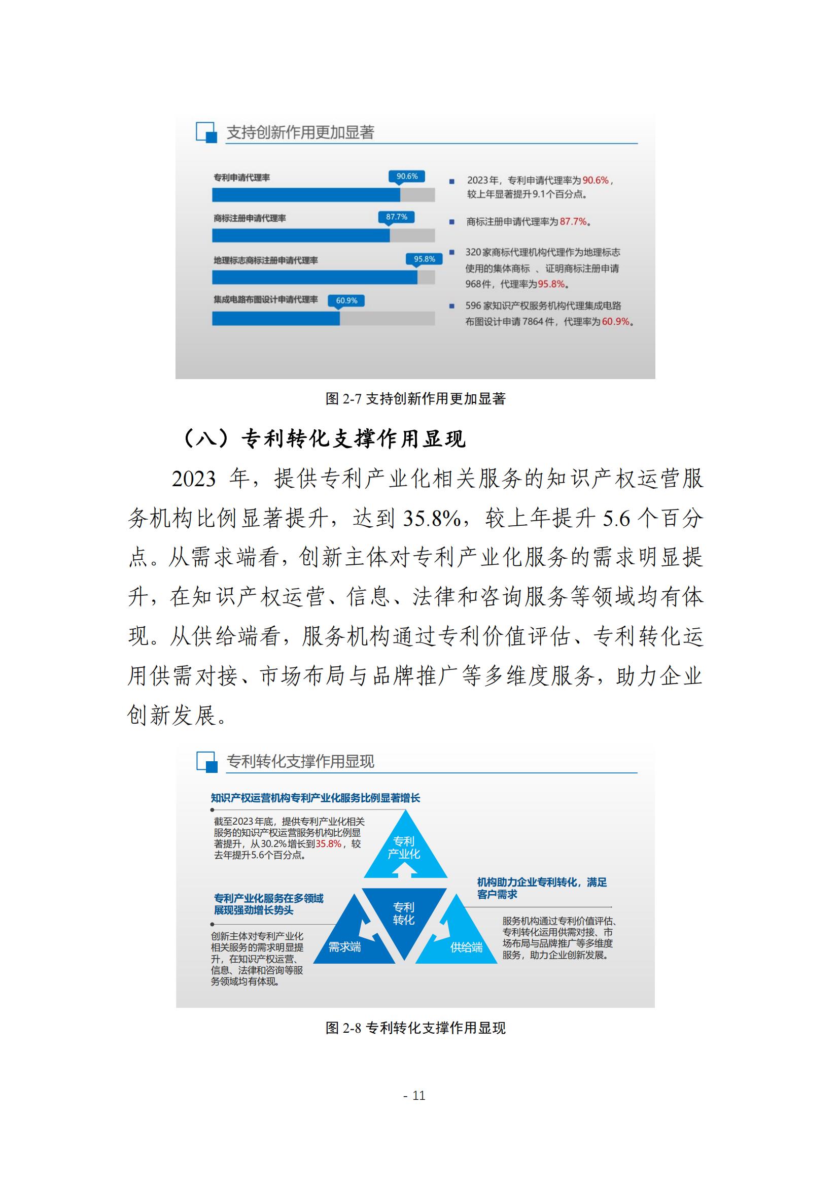 《2024年全国知识产权服务业统计调查报告》：知识产权从业人员人均营业收入28.9万元/人｜附全文