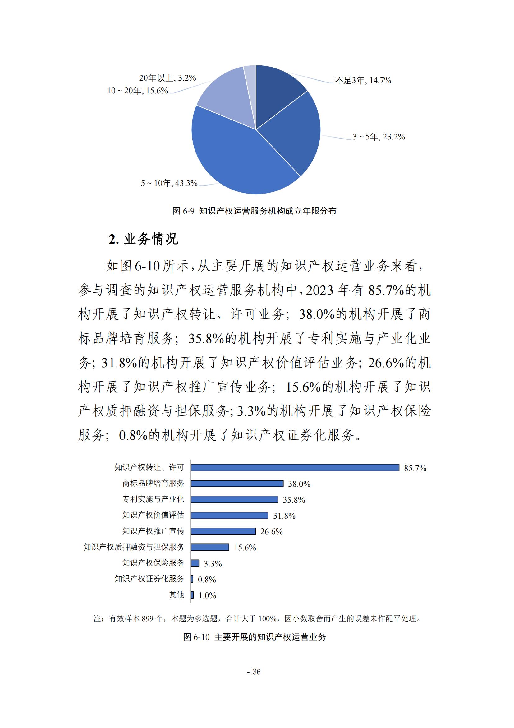 《2024年全国知识产权服务业统计调查报告》：知识产权从业人员人均营业收入28.9万元/人｜附全文