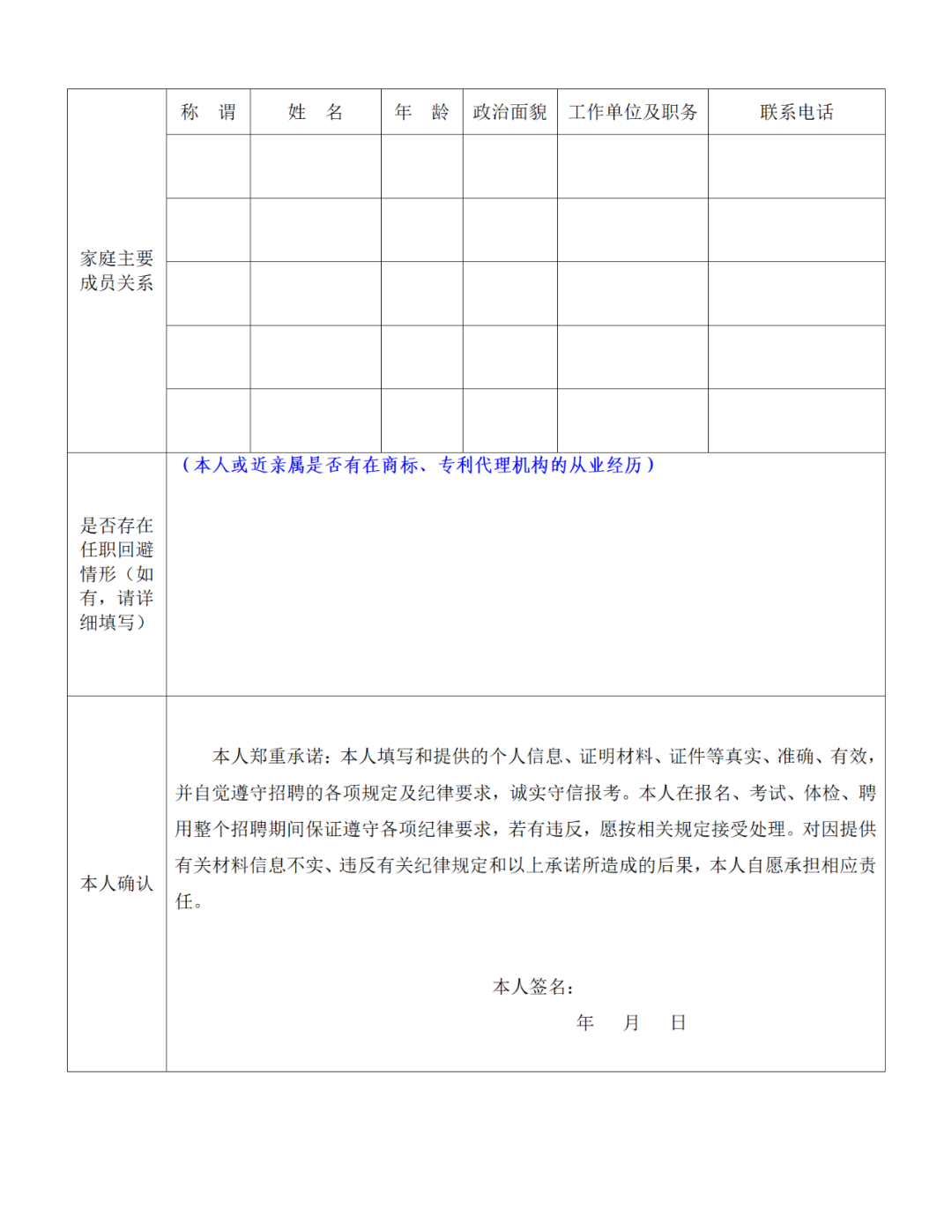 上海等多地商标审查协作中心2024年度公开招聘66人｜附招聘公告