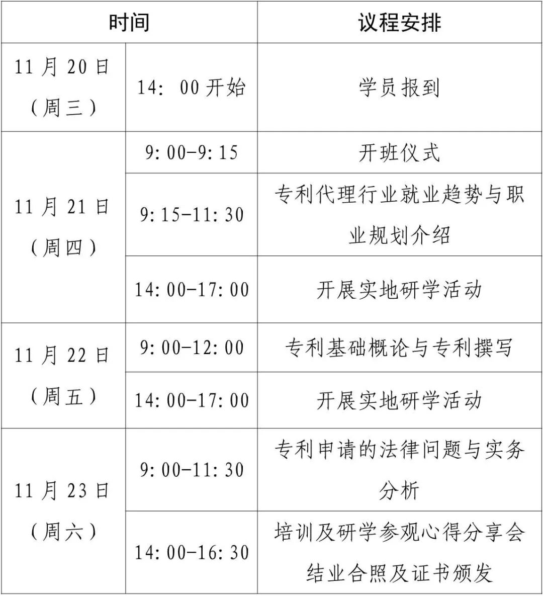 报名倒计时两周！2024年广东省专利代理研学活动11月与你相约广州！