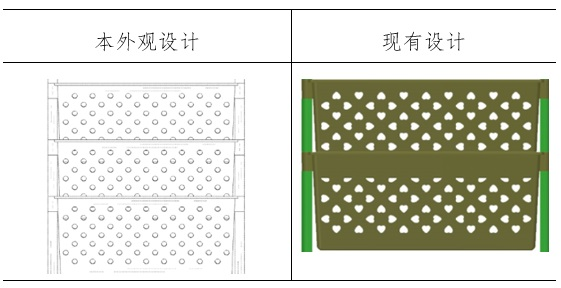 外观设计视觉效果的整体对比发现