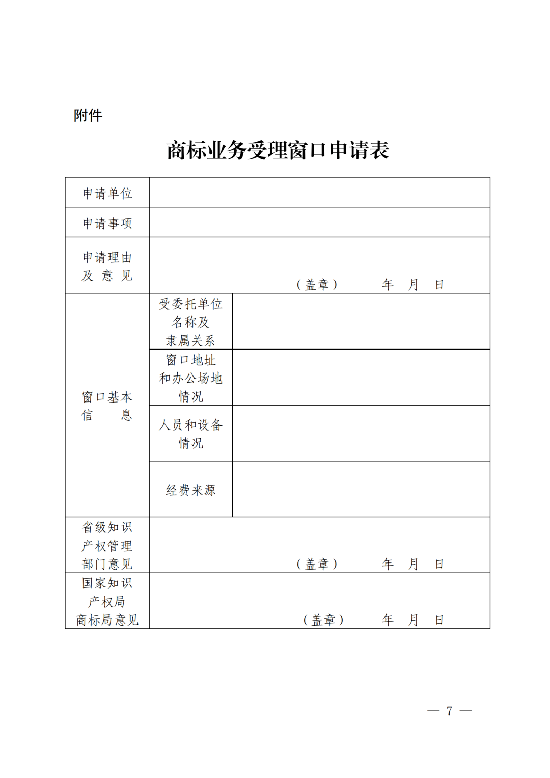 国知局：《商标业务受理窗口运行管理工作指引》全文印发！