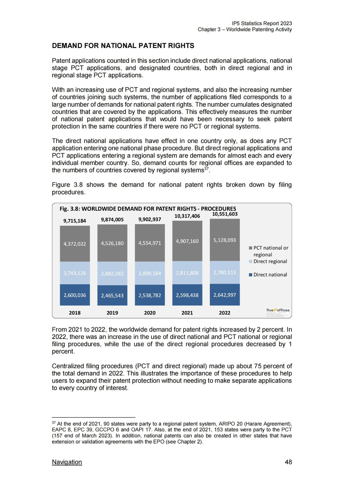 国知局：《2023年世界五大知识产权局统计报告》（中英文版）