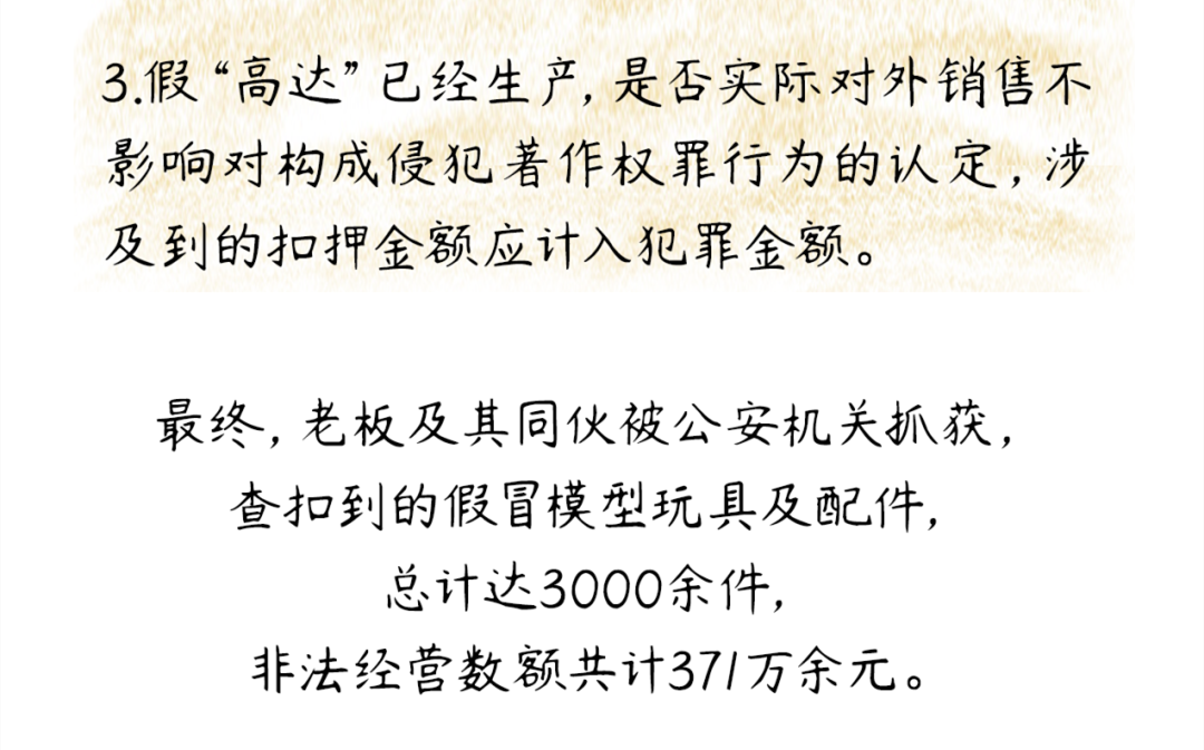 我的“高达”变样了？侵犯著作权，可不是闹着玩儿的