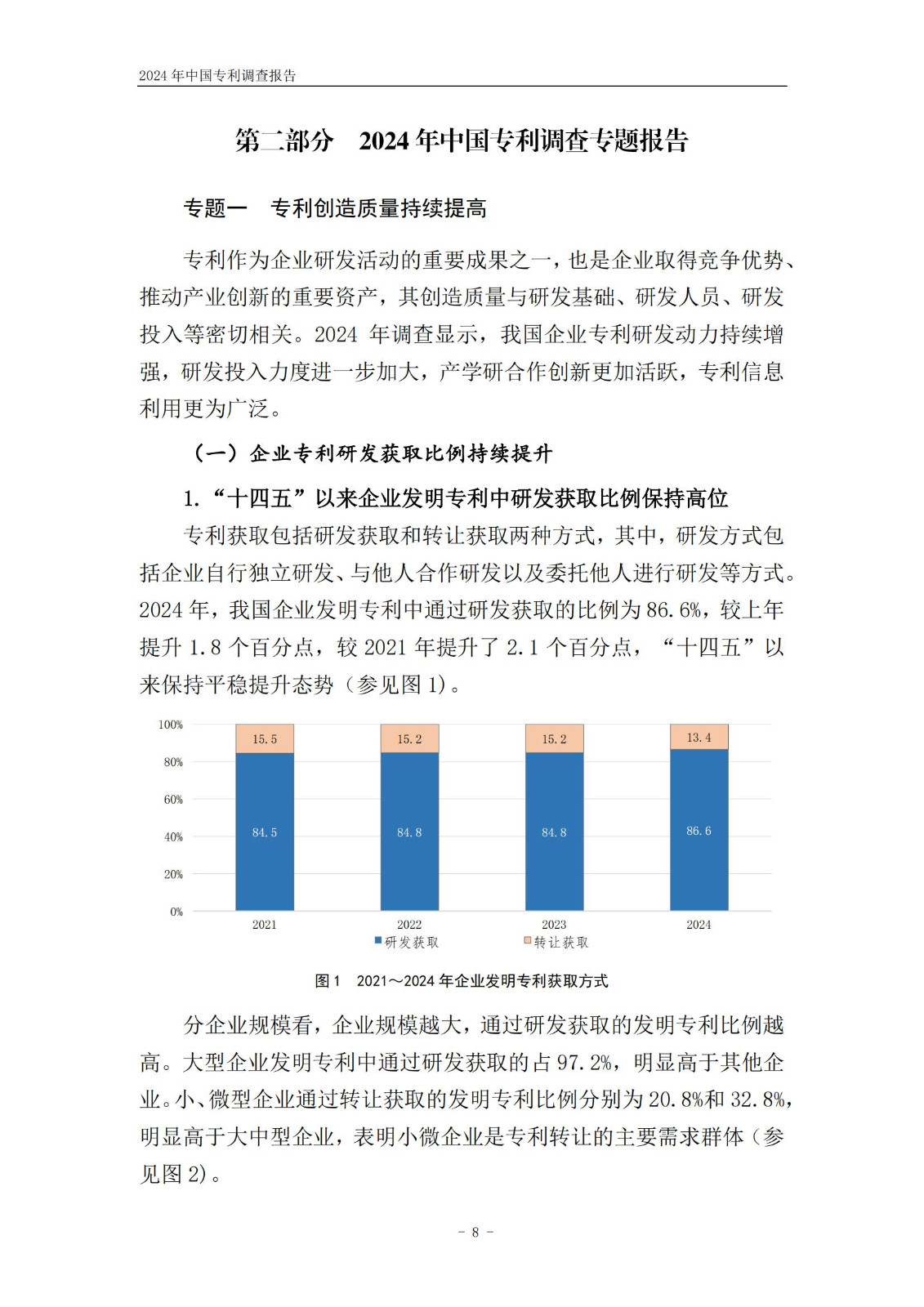 《2024年中国专利调查报告》全文发布！