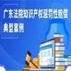广东高院发布知识产权惩罚性赔偿典型案例 