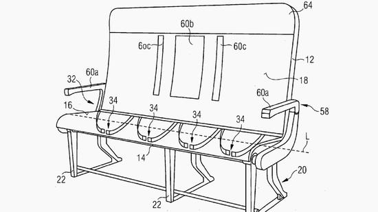 空客又申请座位设计奇葩专利