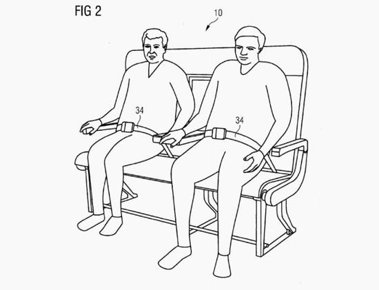 空客又申请座位设计奇葩专利